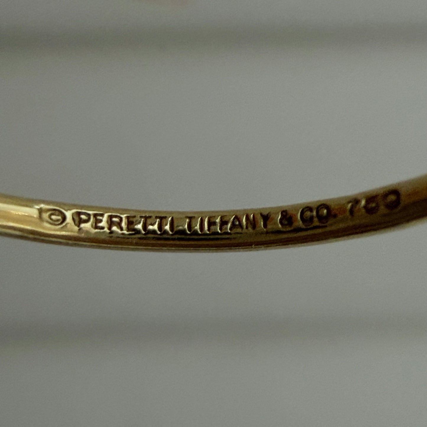 Vintage Tiffany & Co. 18k Elsa Peretti Teardrop Ring
