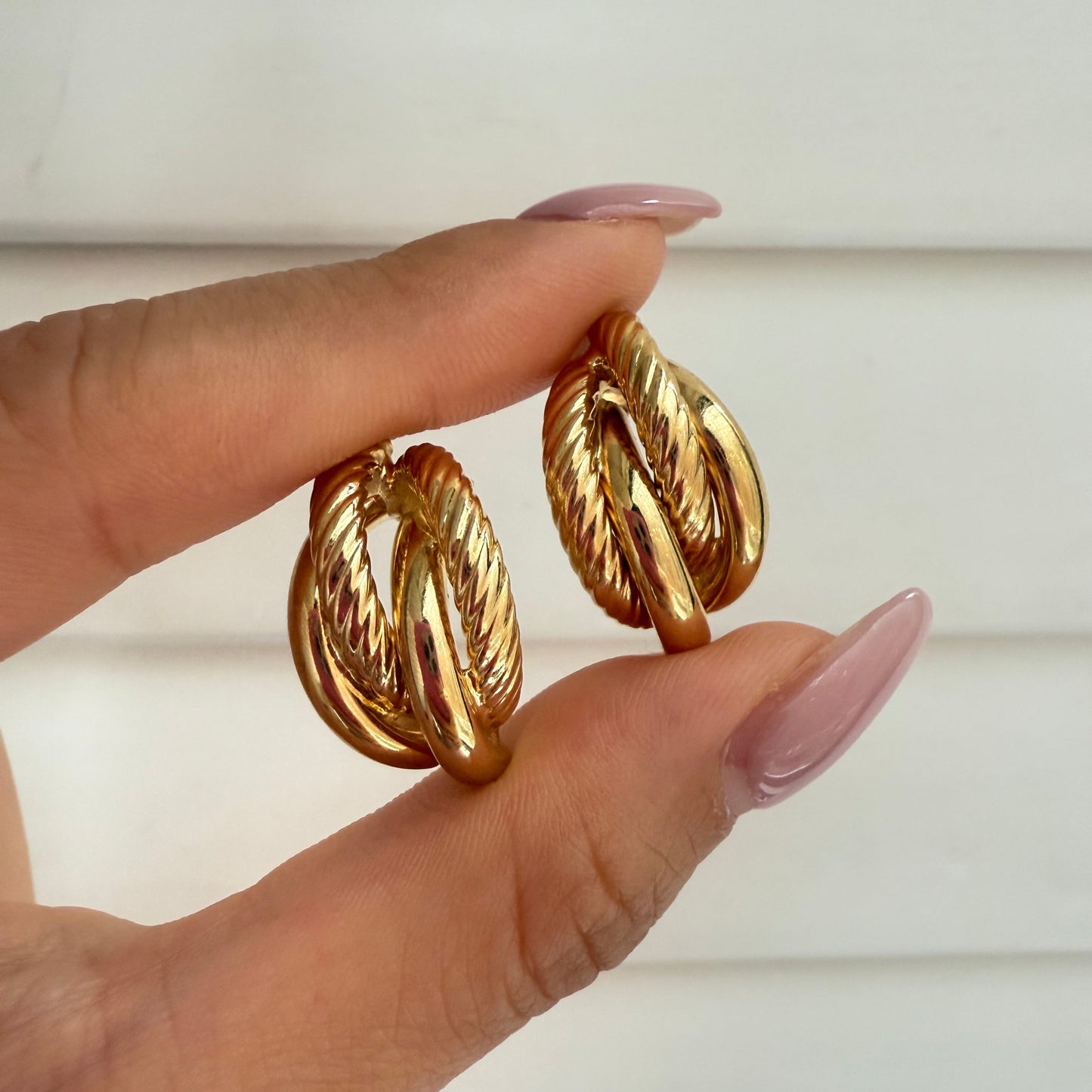 Retro 14k Earrings