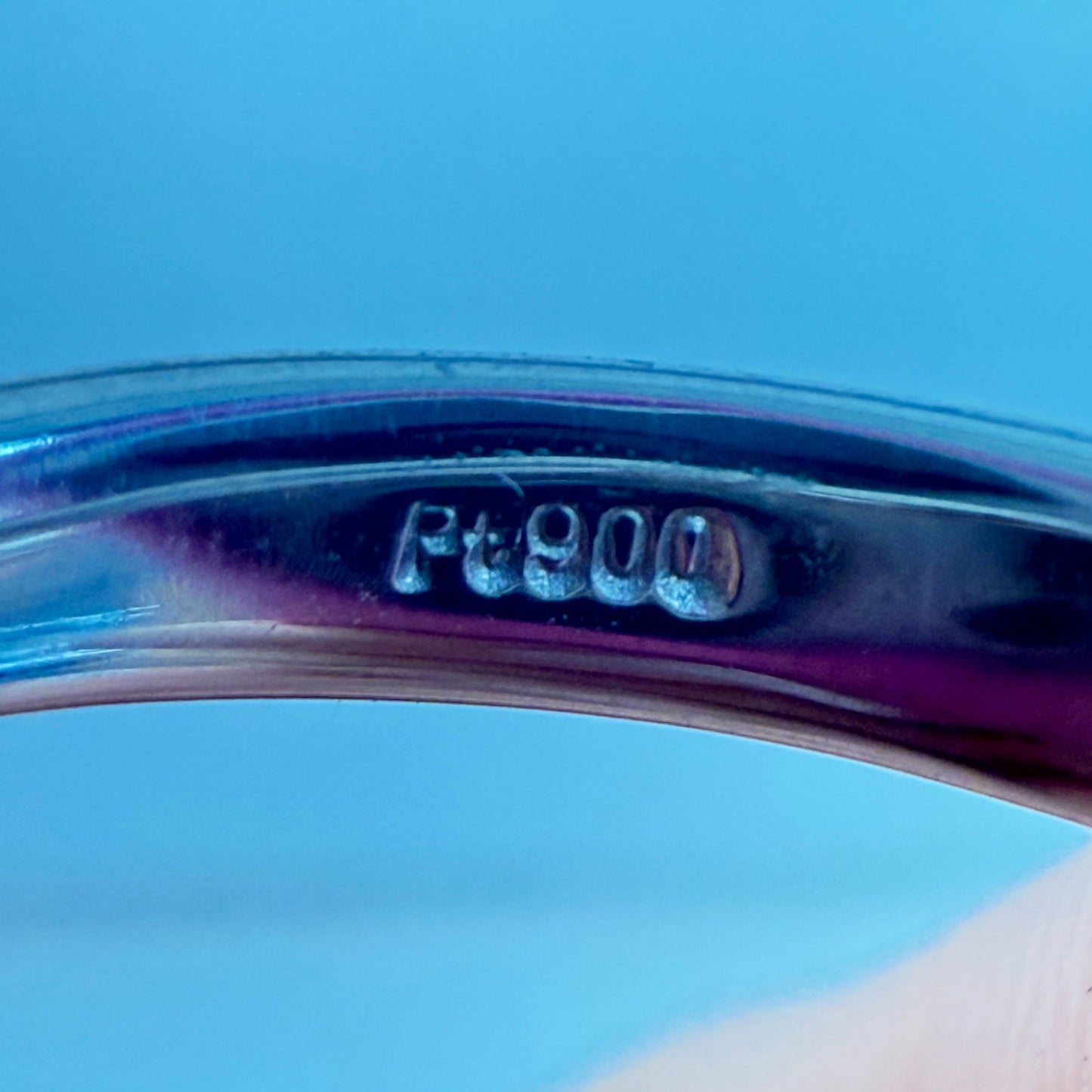 Vintage Platinum Fancy Diamond Ring