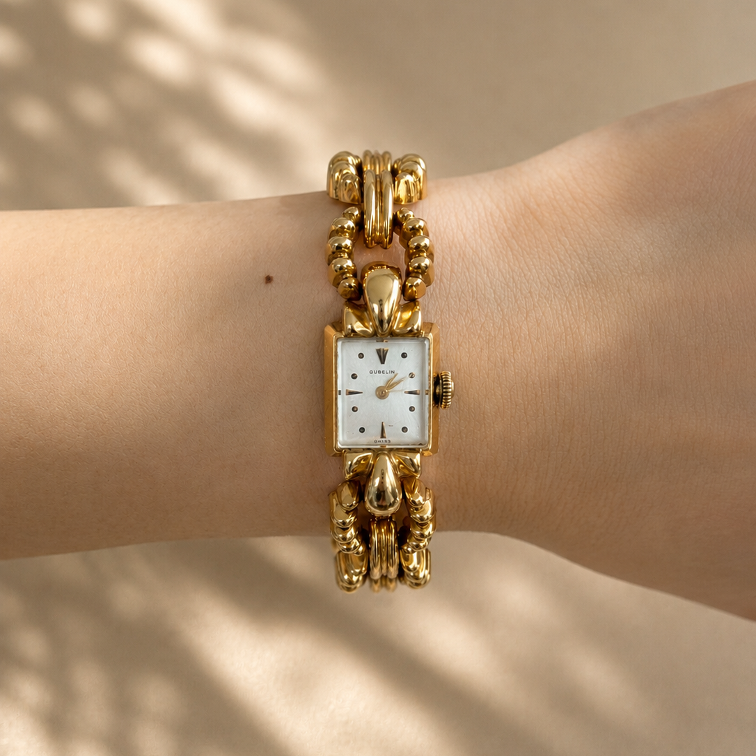 Vintage 50's Gübelin 18k Watch