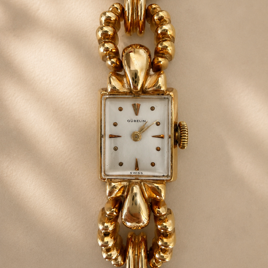 Vintage 50's Gübelin 18k Watch