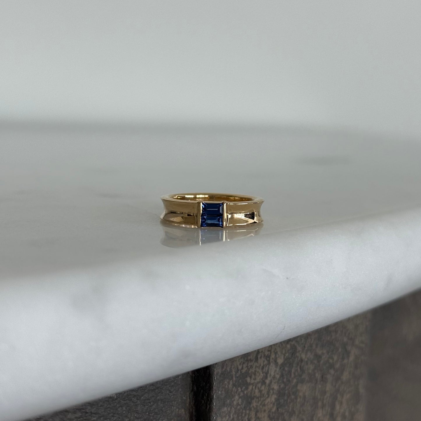 Vintage Tiffany & Co. 18k Sapphire Ring