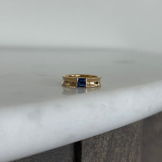 Vintage Tiffany & Co. 18k Sapphire Ring