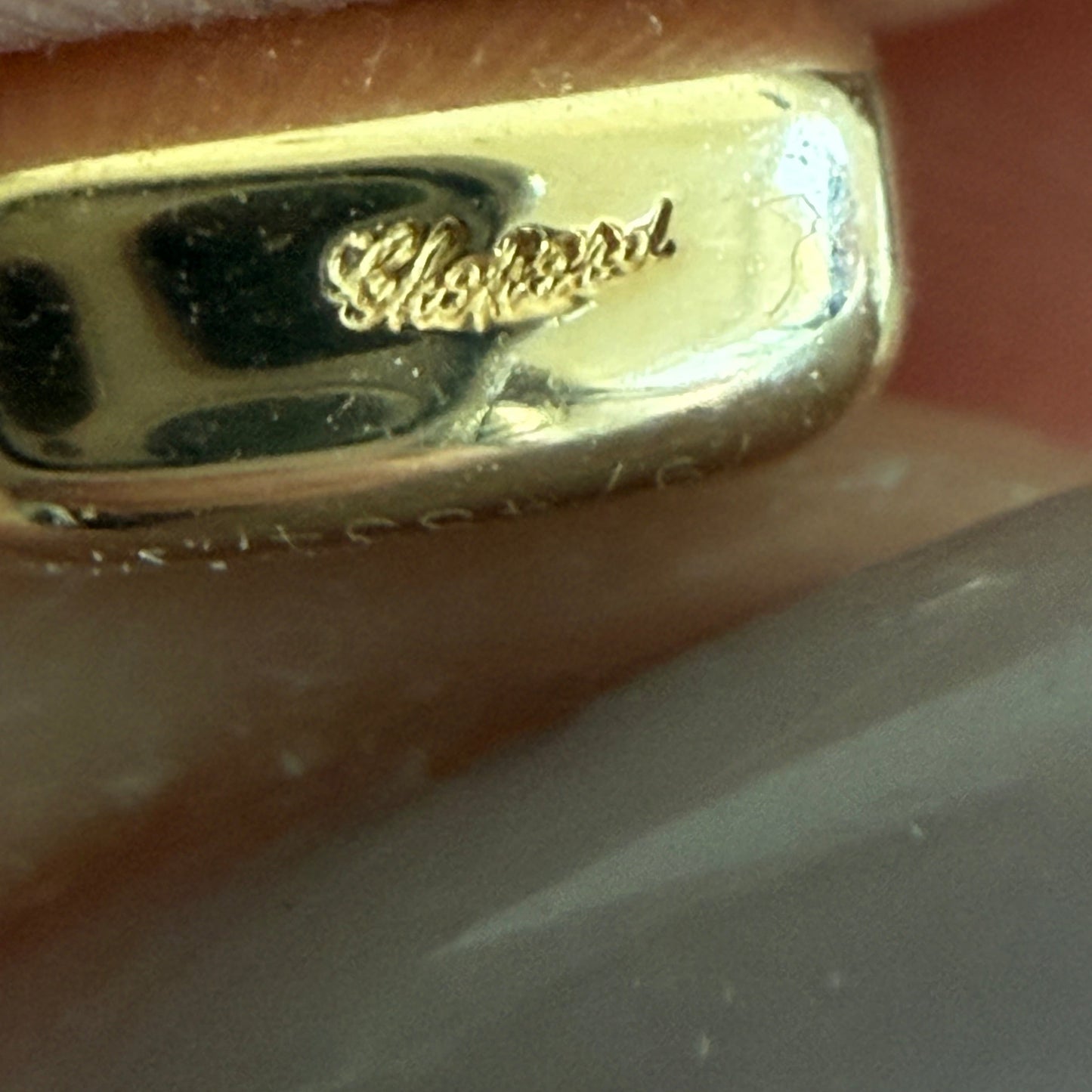 Vintage 18k Chopard Diamond Heart Charm
