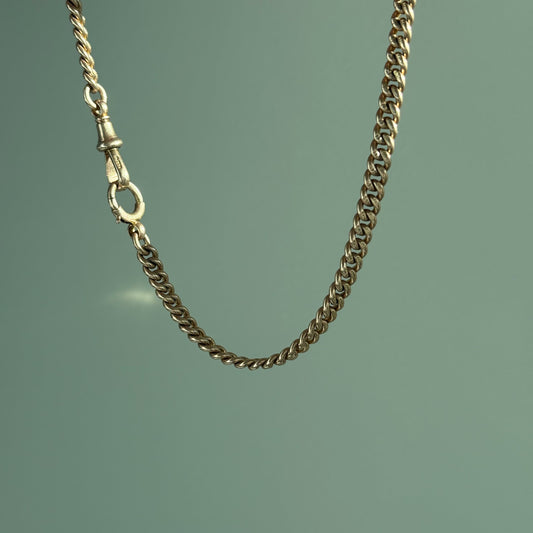 Antique 9k Albert Chain